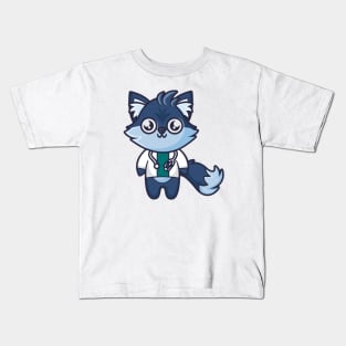 I'm Fine Doctor Wolf Kids T-Shirt